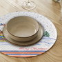 Hermia 2337Supla Mantel 37cm, 80% Poliéster 20% Algodón, 4 Piezas, Lavable